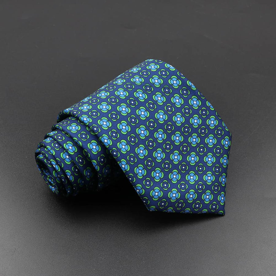 Men's Elegant Silk Ties -7.5cm Soft Novelty Neckties in Various Colors