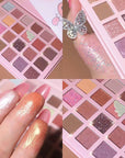 24 Colors Strawberry Girl Eyeshadow Palette Cute Cosmetics for Females - Meifu Market