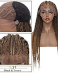 Braided Lace Front Wig Box Braids Wig