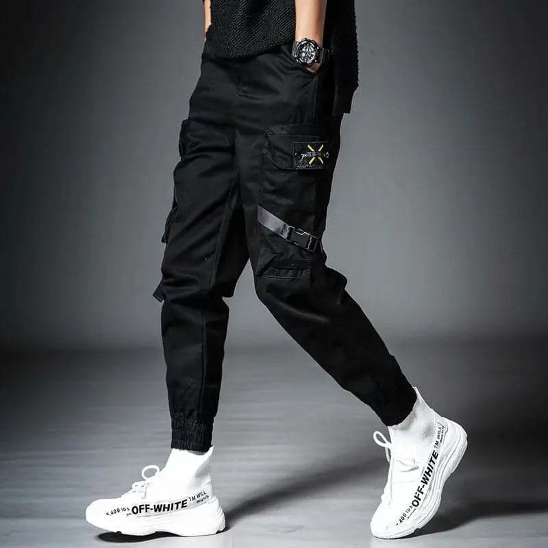Harajuku Joggers Cargo Pants Men Fashion Military Techwear