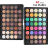 40 Colors Matte Eyeshadow Palette | Long Lasting Waterproof Eye Makeup 