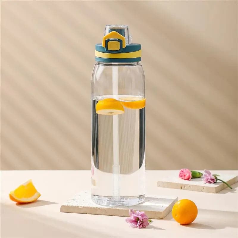 Straw Bottle Jug Water Reusable Replacement Gallon Silicone