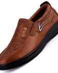 Upscale Men Casual Shoes Fashion Leather Shoes