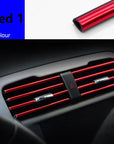 U Shape Car Air Conditioner Trim Strips | Car Vent Decoration Set