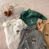 High Quality Autumn New Boys and Girls Bear Shirt - Children's Clothes 
