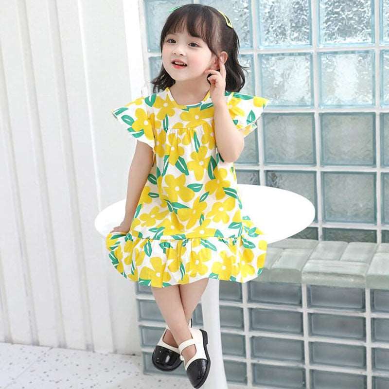 Clothing Summer Kids Clothes Girls Party Princess Fashion Outfit 