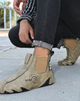 Men Boots 2023 Warm Cotton Shoes Handmade Outdoor Sneakers 