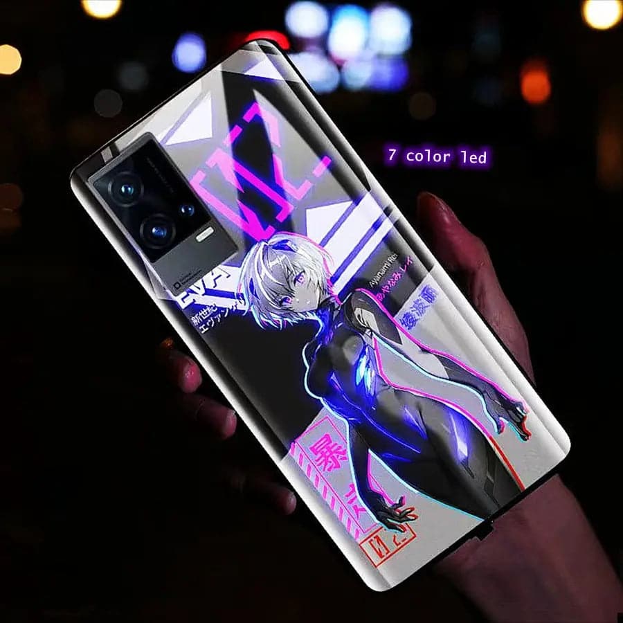 Nothing Phone 1 LED Flash Case - Cyber Luminous Glass Cover