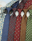 Linbaiway Men's Floral Jacquard Neck Ties for Man Business Slim Tie Gravata Wedding Party Neckties Neckwear Tuxedos Cravats - Meifu Market