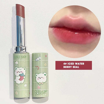 Long-lasting, Non-stick, Nutritious Water Mirror Lip Glaze Lipstick 