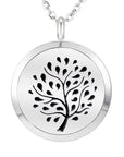 Top Quality Stainless Steel Aromatherapy Locket Necklaces Gift 