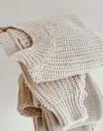 Oversized Cotton Winter Sweatersuits & Baby Cable Knit Sweaters