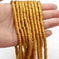 gold plated polymer clay beads | 12mm round flat beads | diy earring charms for crafting | ultrasonic cleaning