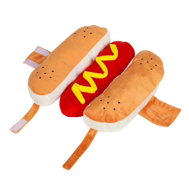 Funny Halloween Costumes For Dogs Puppy Pet Clothing Hot Dog Design Dog Clothes Pet Apparel Dressing Up Cat Party Costume Suit Meifu Market