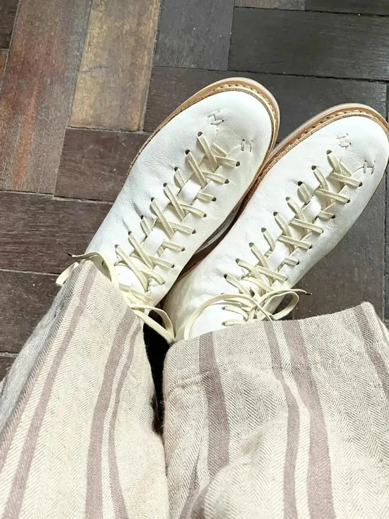 Leather Casual Shoes Platform Boxing Board Shoes Meifu Market