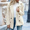 heavyweight wool blend coat | oversized fluffy cardigan | long sleeve winter jacket | ultrasonic cleaning