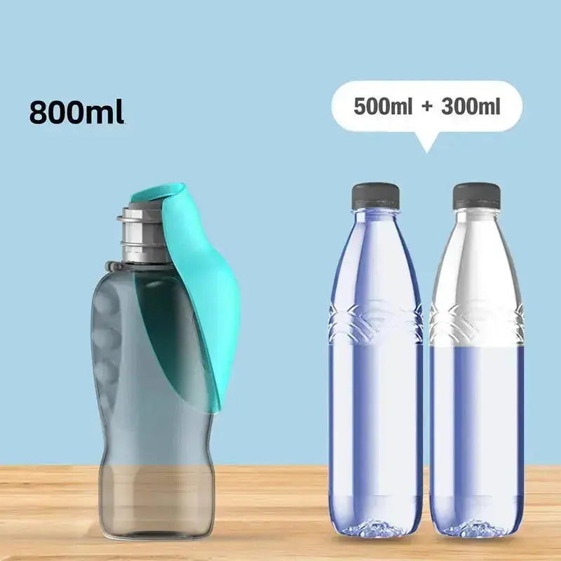 ml pet water bottle | leakproof dog water bottle | portable pet drinking bowl | energy saving