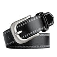 genuine leather belt | adjustable pin buckle | 38mm wide belt | ultrasonic cleaning