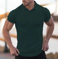 mercerized cotton polo shirt | slim fit polo shirt | short sleeve mens polo | energy saving