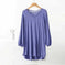 modal fabric pajamas | plus size loose fit sleepwear | long sleeve nightwear for women | energy saving
