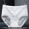High Waist Hollow-out Lace Sexy Ladies Panties Breathable Traceless Sheath Cotton Stall Meifu Market