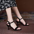 Women's Comfortable Small Size Sandals With Simple High Heel Strap Meifu Market