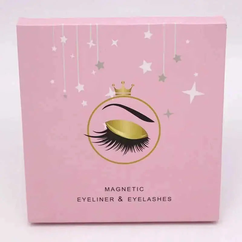 magnetic eyeliner and lashes set | waterproof false eyelashes | reusable mink lashes | energy saving