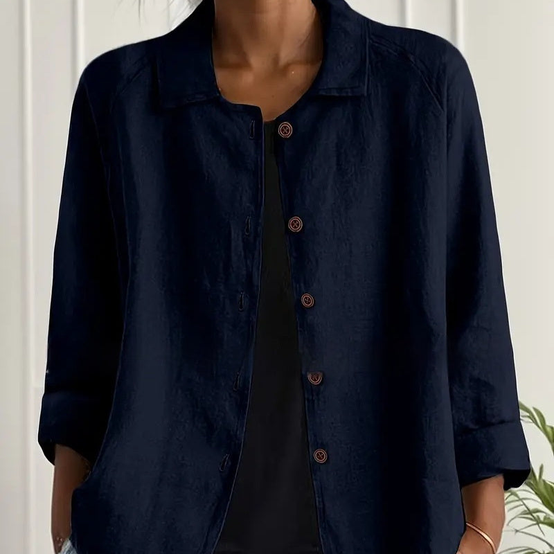 Women's Spring And Summer New All-match Collar Slimming Cardigan Coat Meifu Market