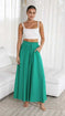 high-waisted wide leg pants | soft cotton blend fabric | elastic waistband sweatpants | energy saving