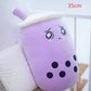 Cute Fruit Drink Plush Stuffed Soft Strawberry Milk Tea Plush Boba Tea Cup Toy Bubble Tea Pillow Cushion Kids Gift Meifu Market