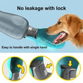 ml pet water bottle | leakproof dog water bottle | portable pet drinking bowl | energy saving