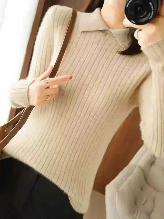 All-matching Slim Fit Fashion Tops - view 9 (material: viscose | color: gray, black | pattern: check | style: modern,...