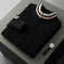 half-zip knitted sweater | slim-fit mens sweater | merino wool blend | ultrasonic cleaning