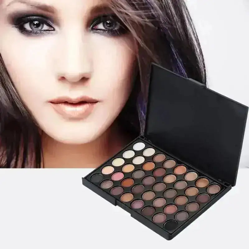 long lasting waterproof eyeshadow | 40 color matte palette | professional makeup kit | ultrasonic cleaning
