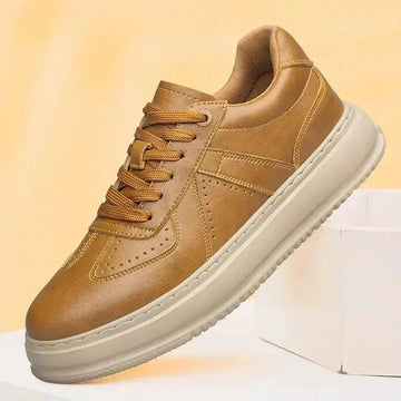 Men's Lace Up Lightweight Trendy All-matching Casual Board Shoes Meifu Market