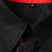 A Cool And Casual Long-sleeved Shirt In Contrasting Colors For A Teenage Man - lifestyle (material: cotton | pattern:...