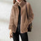 double-faced fleece fabric | high neck sweater women | warm cardigan for women | ultrasonic cleaning