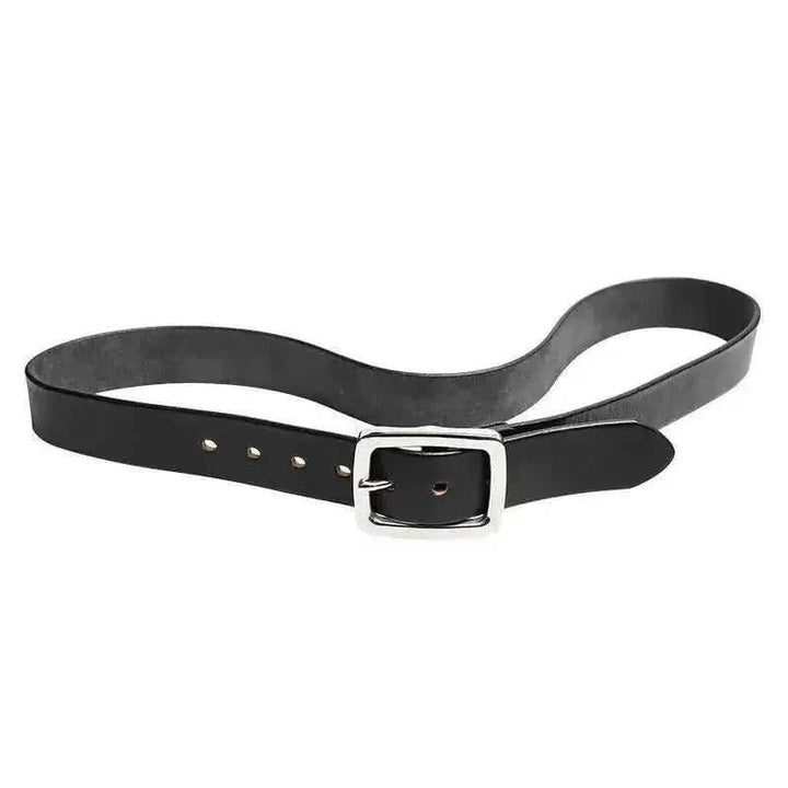 Retro Thick Pure Steel Hand-rub Color Men's Belt - lifestyle (material: leather | color: black, brown)