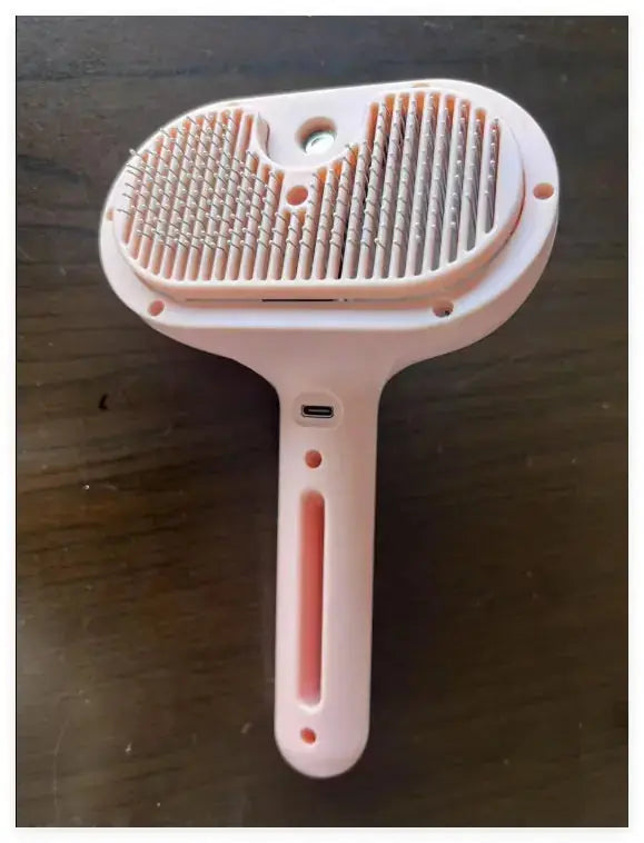 Pet Comb Self Cleaning Pets Hair Remover Brush For Dogs Grooming Tools Dematting Comb Built-in Mist Humidifier Pet Products Meifu Market