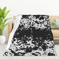 Cows Pattern Printed Flannel Digital Blanket Meifu Market