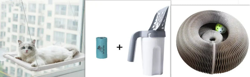 Pet Litter Sucker Hanging Cat Window Hammock Meifu Market