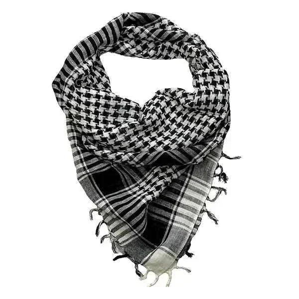polyester houndstooth scarf | tactical neck gaiter | arabic keffiyeh square scarf | ultrasonic cleaning