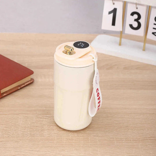 vacuum insulated stainless steel | 450ml thermal bottle | portable coffee mug | ultrasonic cleaning