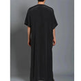 lightweight cotton thobe | breathable prayer robe | long sleeve arabic robe | energy saving
