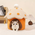 Removable Mushroom House Cat Nest Pet House Puppy Meifu Market