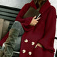 Elegant Polo Collar Plus Size Women's Coat Meifu Market