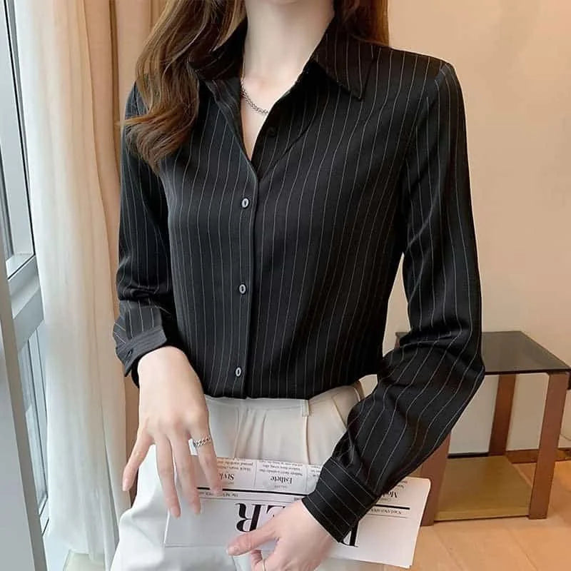 vintage satin shirt for women | checkered womens shirt | retro satin blouse | ultrasonic cleaning