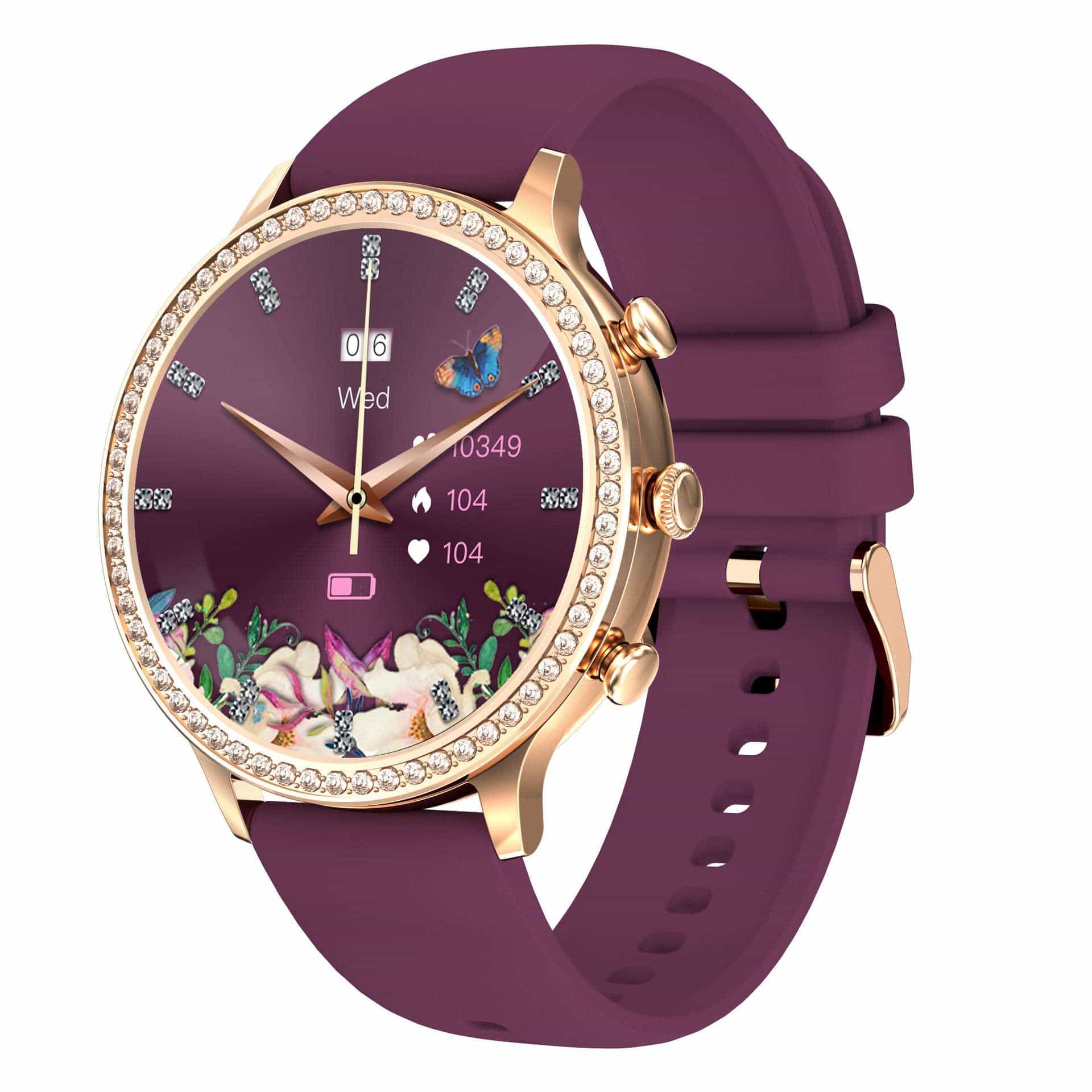 Bluetooth Call Of Women's Smart Silicone Watch 