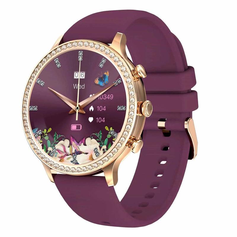 Bluetooth Call Of Women's Smart Silicone Watch