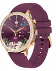 Bluetooth Call Of Women's Smart Silicone Watch 